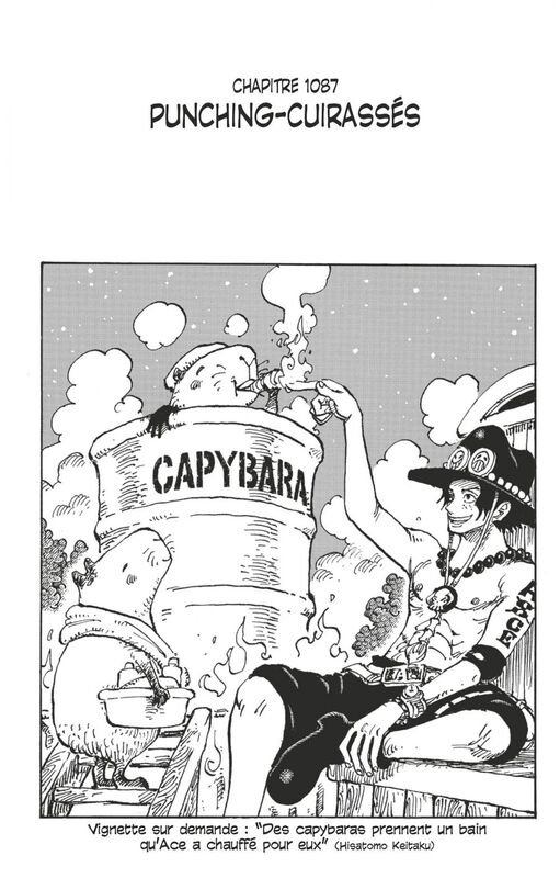One Piece édition originale - Chapitre 1087 Punching-cuirassés