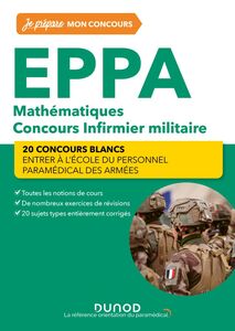 EPPA - Mathématiques - Concours Infirmier militaire 20 concours blancs