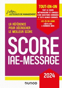 Score IAE-Message - 2024 Tout-en-un