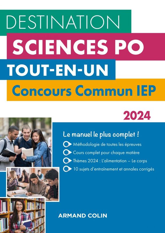 Destination Sciences Po - Concours commun IEP 2024 Tout-en-un