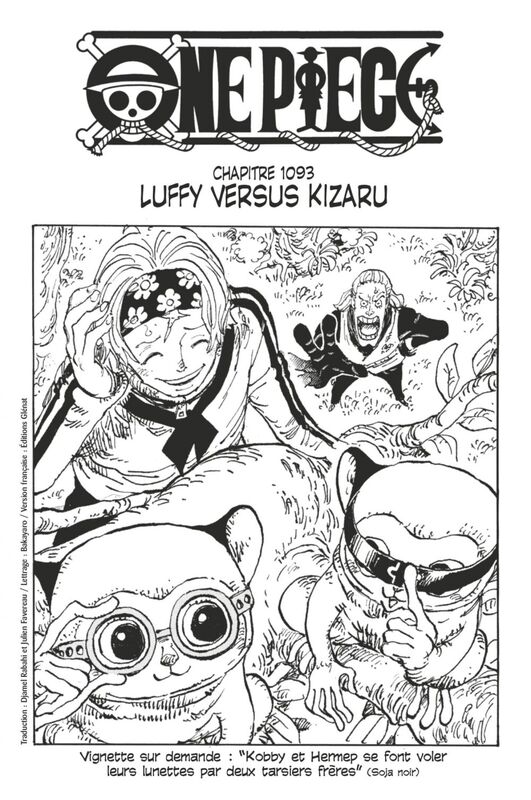 One Piece édition originale - Chapitre 1093 Luffy versus Kizaru