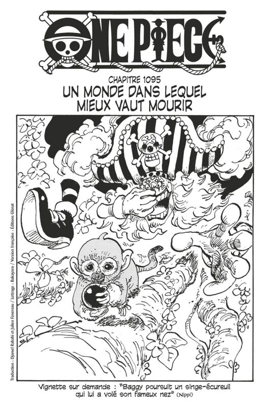 One Piece édition originale - Chapitre 1095 Un monde dans lequel mieux vaut mourir