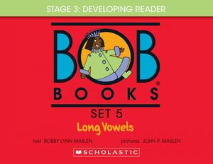 Bob Books - Long Vowels Hardcover Bind-Up | Phonics, Ages 4 and up, Kindergarten, First Grade (Stage 3: Developing Reader)