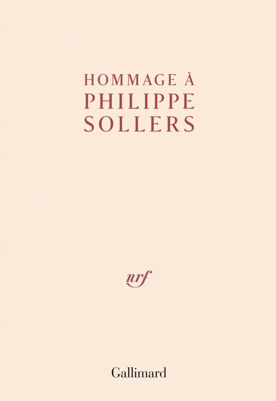 Hommage à Philippe Sollers