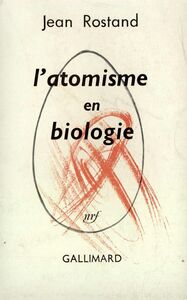 L'atomisme en biologie