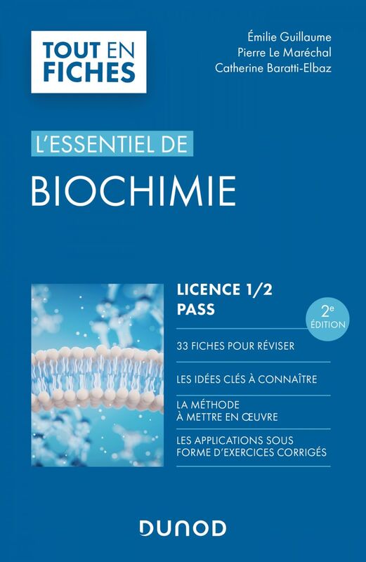 L'essentiel de Biochimie - Licence 1 / 2 / PASS - 2e éd.