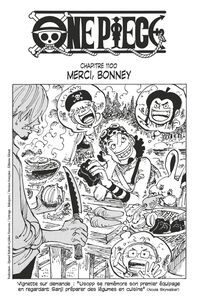 One Piece édition originale - Chapitre 1100 Merci, Bonney