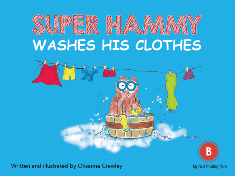 Super Hammy Washes His Clothes