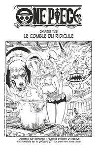 One Piece édition originale - Chapitre 1105 Le comble du ridicule
