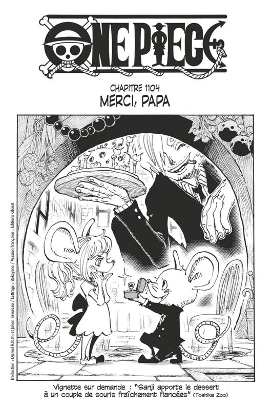 One Piece édition originale - Chapitre 1104 Merci, papa