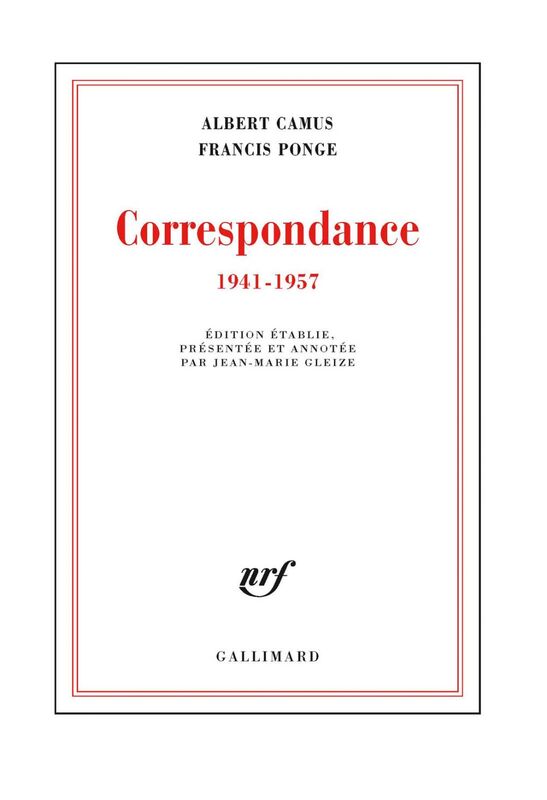 Correspondance (1941-1957) (1941-1957)