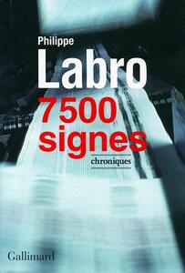 7 500 signes Chroniques