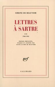 Lettres à Sartre (Tome 2) - 1940-1963