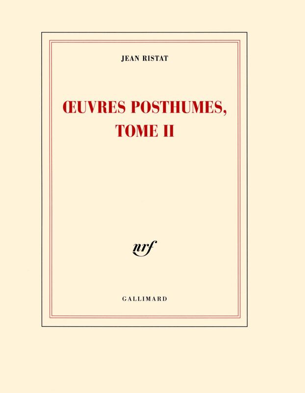 Œuvres posthumes (Tome 2)