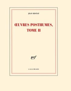 Œuvres posthumes (Tome 2)
