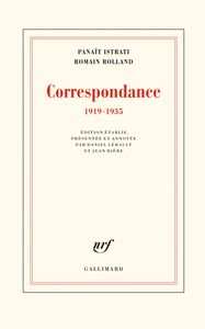 Correspondance (1919-1935)