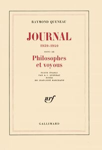 Journal (1939-1940) / Philosophes et voyous