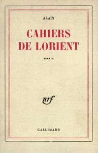 Cahiers de Lorient (Tome 2)