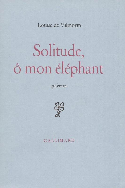 Solitude, ô mon éléphant