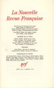 La Nouvelle Revue Française N° 236