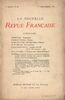 La Nouvelle Revue Française N' 36 (Décembre 1911)