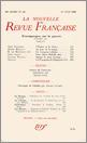 La Nouvelle Revue Française N' 321 (Juin 1940)