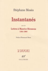 Instantanés/Lettres à Maurice Rieuneau (1954-1960)