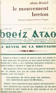 Le mouvement breton de 1919 à 1945