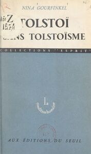 Tolstoï sans tolstoïsme