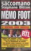 Mémo foot 2003
