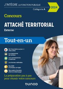 Concours Attaché territorial externe 2024 Tout-en-un