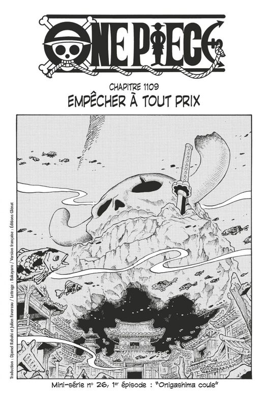 One Piece édition originale - Chapitre 1109 Empêcher à tout prix