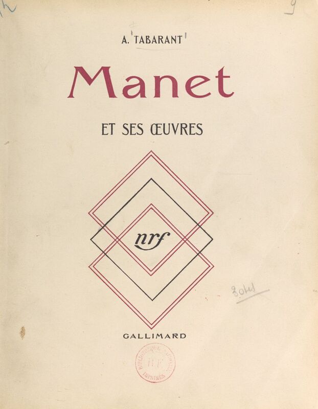 Manet et ses œuvres