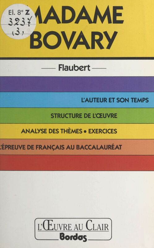 Madame Bovary, Flaubert