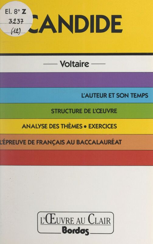 Candide, Voltaire