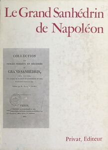 Le grand Sanhédrin de Napoléon