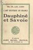 L'art rustique en France (4). Dauphiné et Savoie
