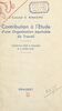 Contribution à l'étude d'une organisation équitable du travail Conférence faite à Bruxelles le 4 juillet 1938