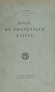 Manuel de phonétique latine
