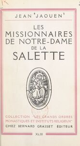 Les missionnaires de Notre-Dame de La Salette