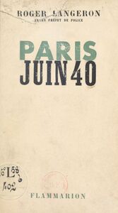 Paris, juin 40