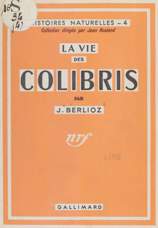 La vie des colibris