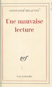 Une mauvaise lecture