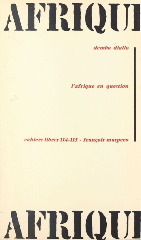 L'Afrique en question