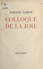 Colloque de la joie