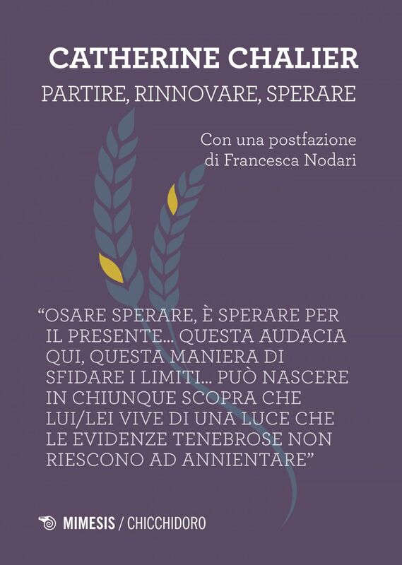 Partire, rinnovare, sperare