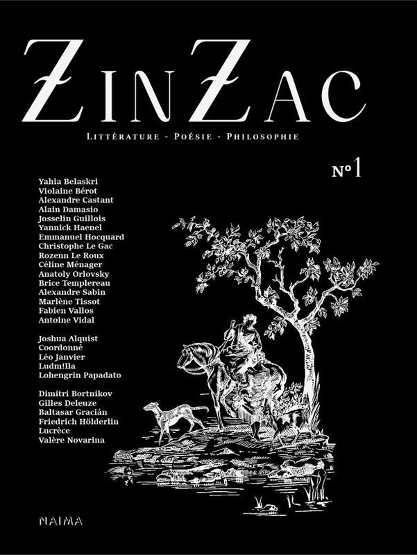 Zinzac numéro 1 Revue de littérature, poésie et philosophie