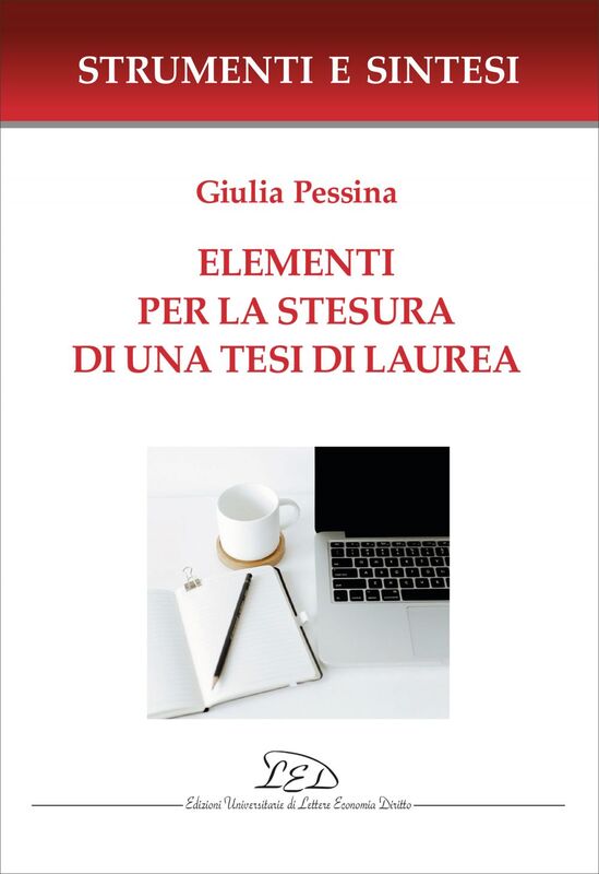 Elementi per la stesura di una tesi di laurea con QR Code per sitografia