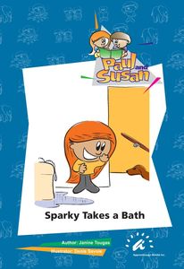 Sparky Takes a Bath