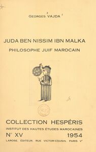 Juda ben Nissim ibn Malka, philosophe juif marocain